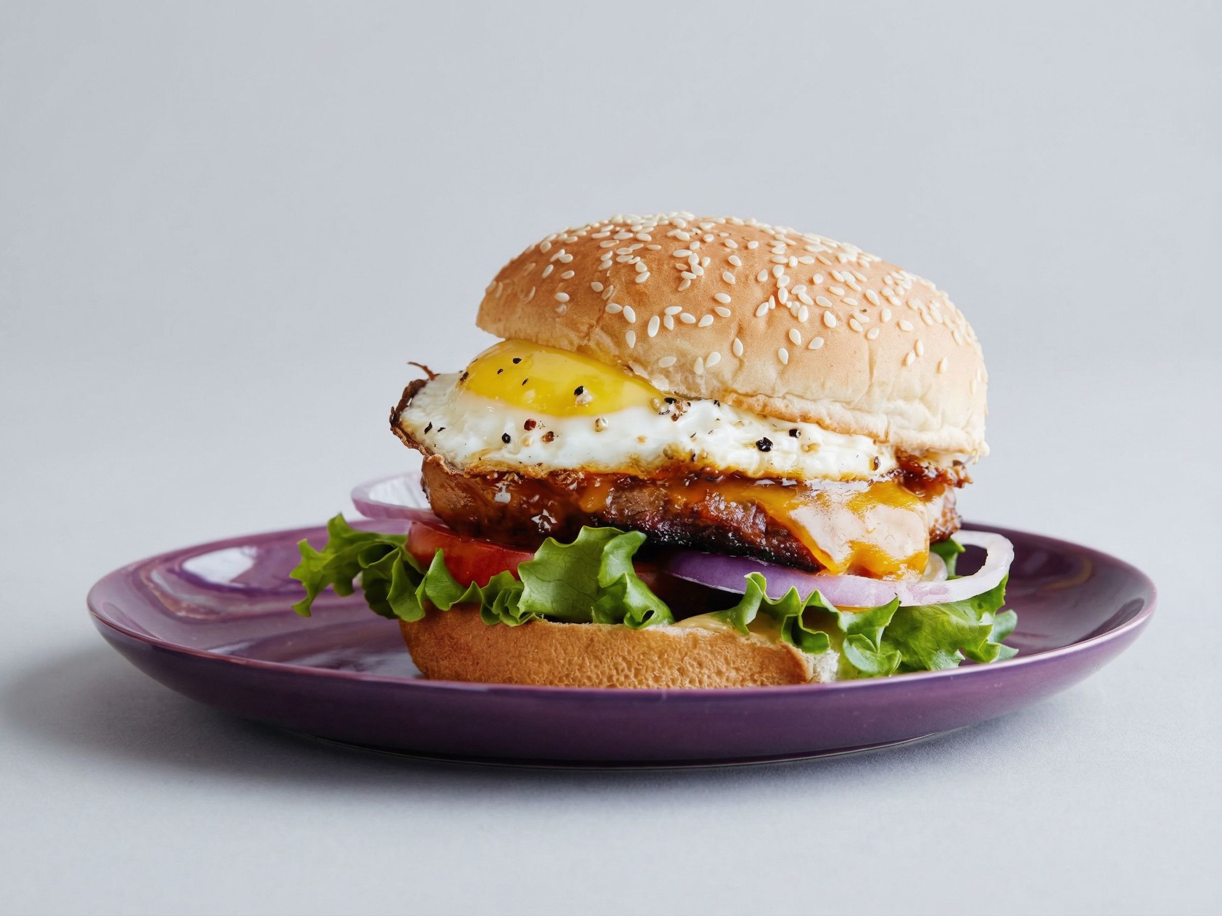 Mixed Burger Sandwich
