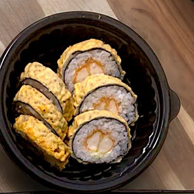 Fried Cheddar salmon - 6 Pieces