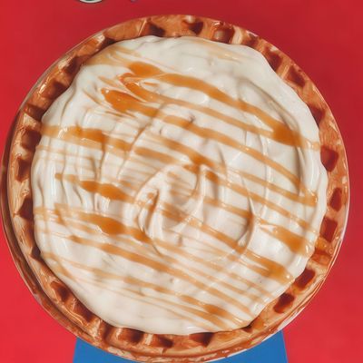 White chocolate Waffle
