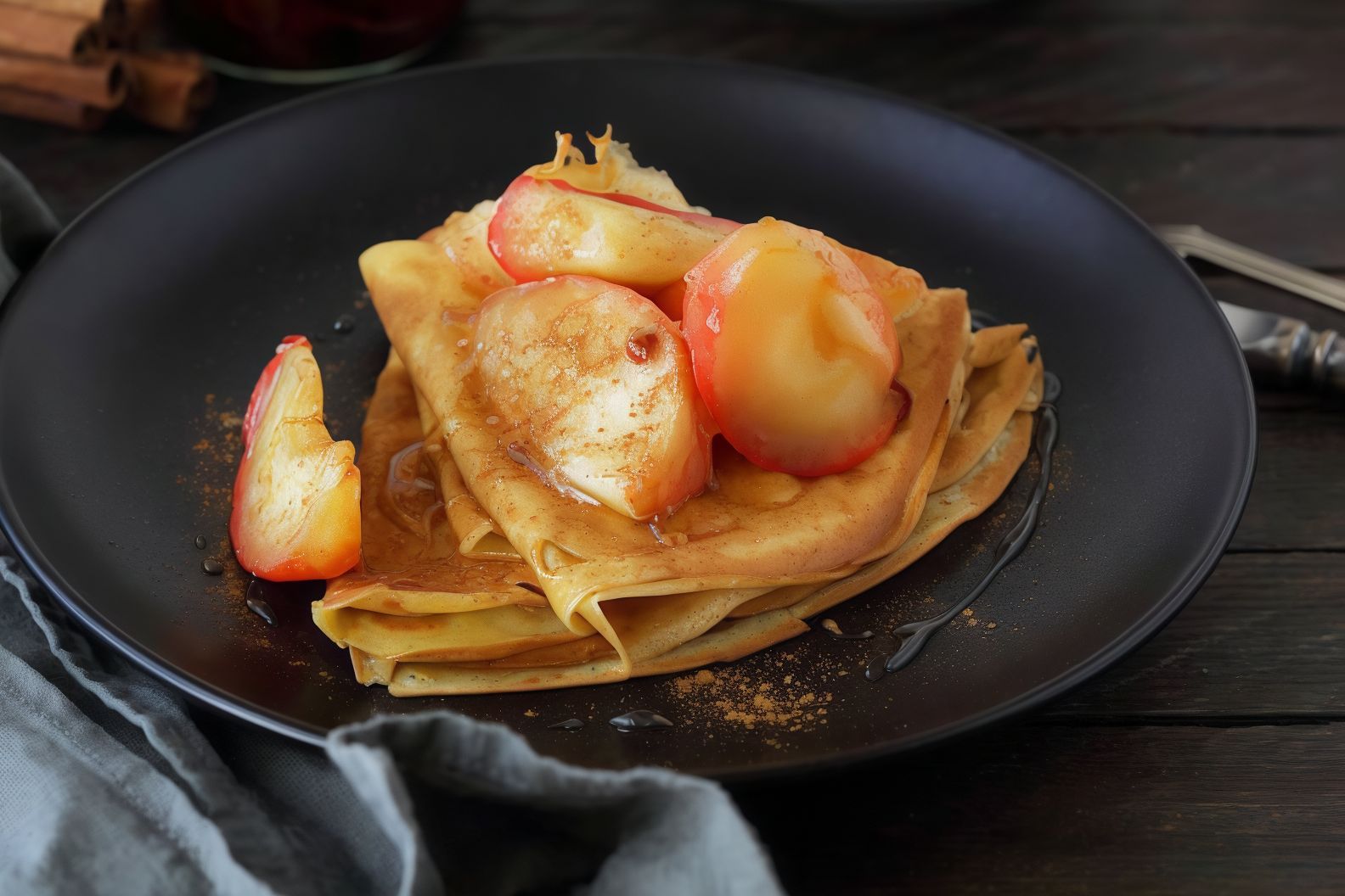 Peanut butter Crepe