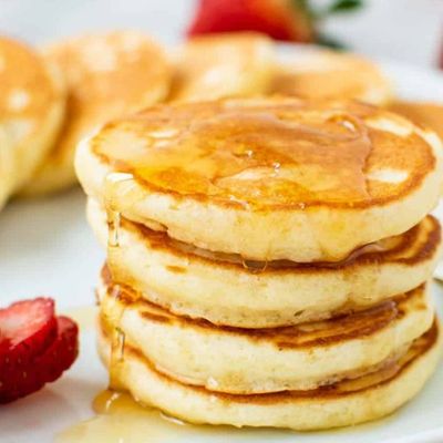 Honey Mini Pancakes