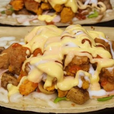 Mix Chicken Crepe