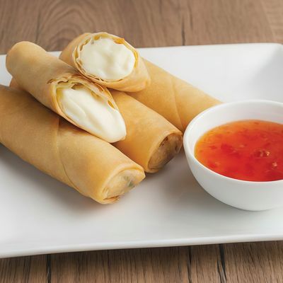 CHEESE SPRING ROLLS