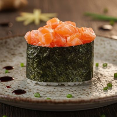 GUNKAN SALMON 1 Pcs
