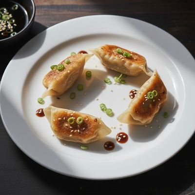 SHRIMP GYOZA