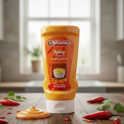 Spicy Mayonnaise with Two Flames 280 ml