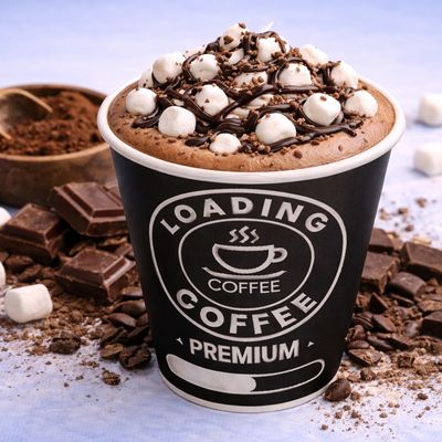 Hot chocolate with marshmallows
