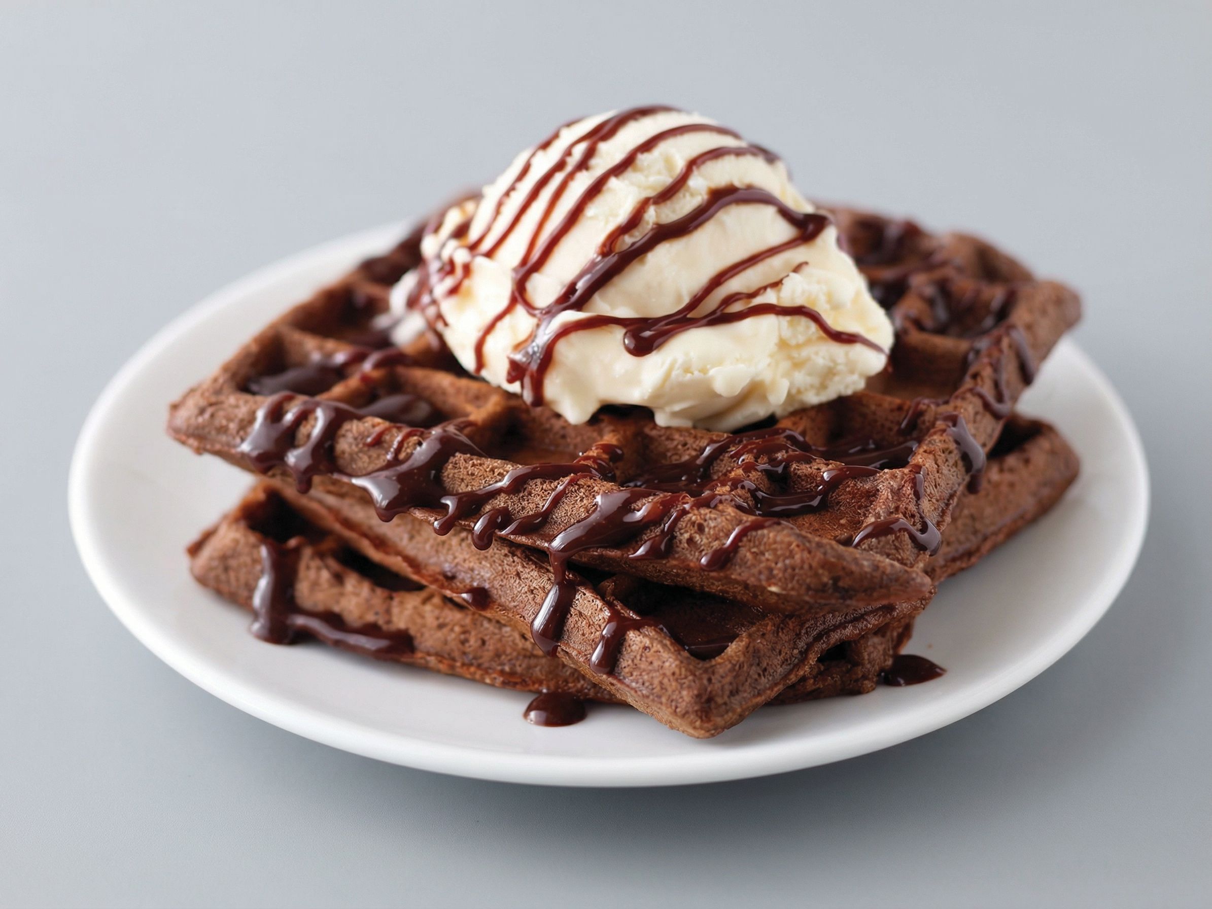 Ice Cream Waffle
