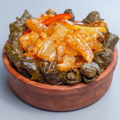 Vine Leaves Knuckles Casserole