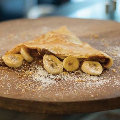 Banana chocolate crepe Saleem