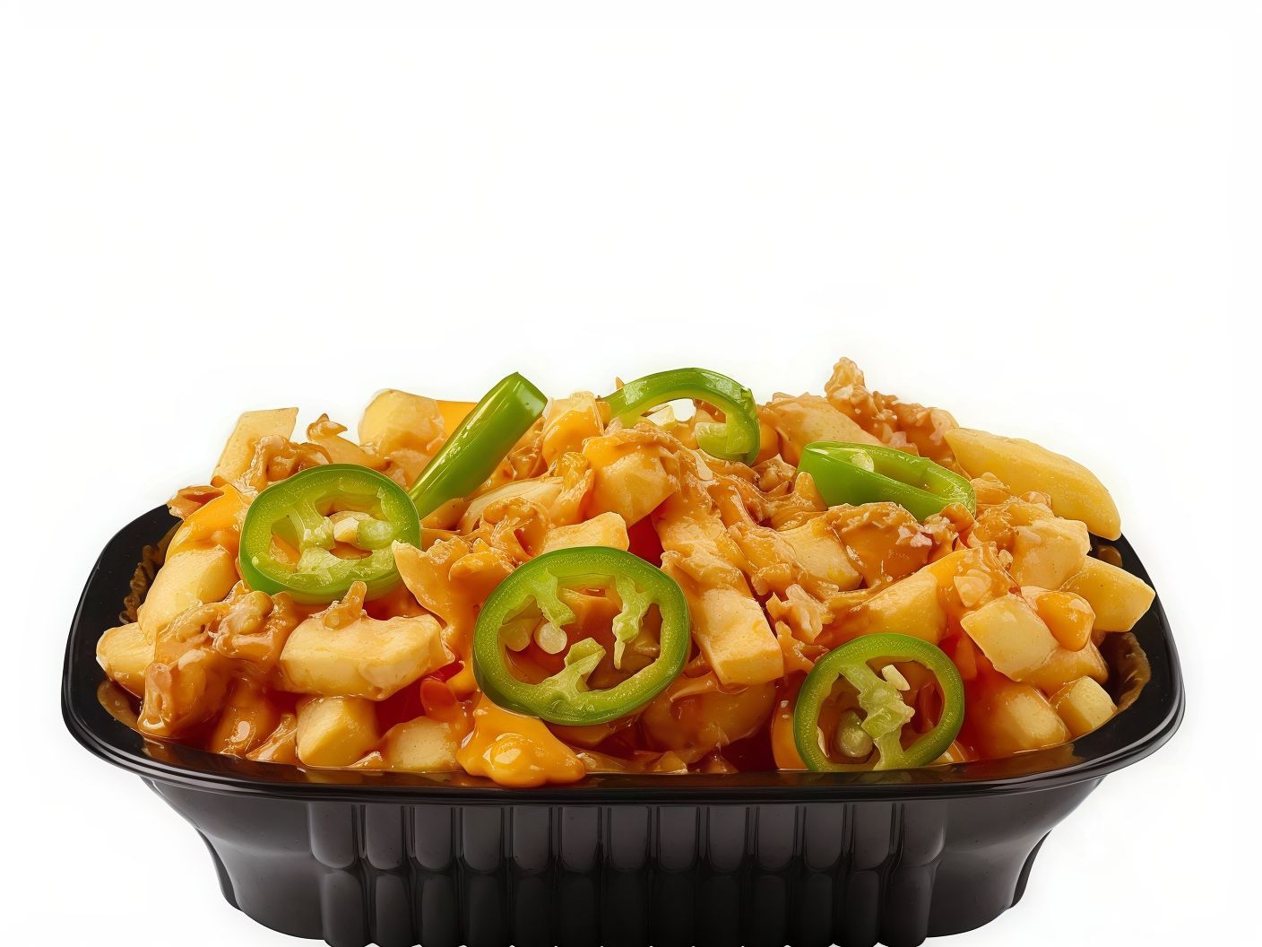 Farm Jalapeno with Cheese Sauce