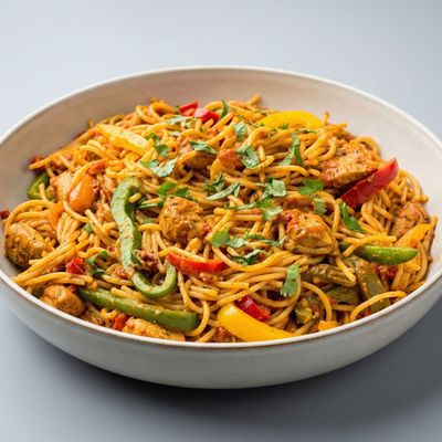 Spaghetti Fajita Chicken