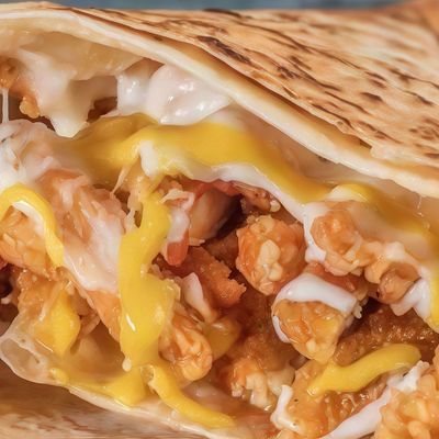Shrimp crepe