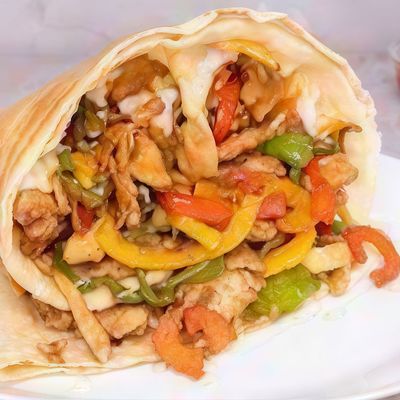 Hot or cold zinger crepe