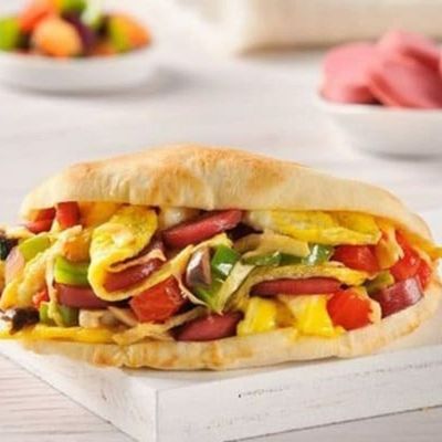 ساندويش بيض أباتشي