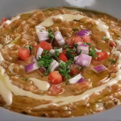 علبة فول إسكندراني