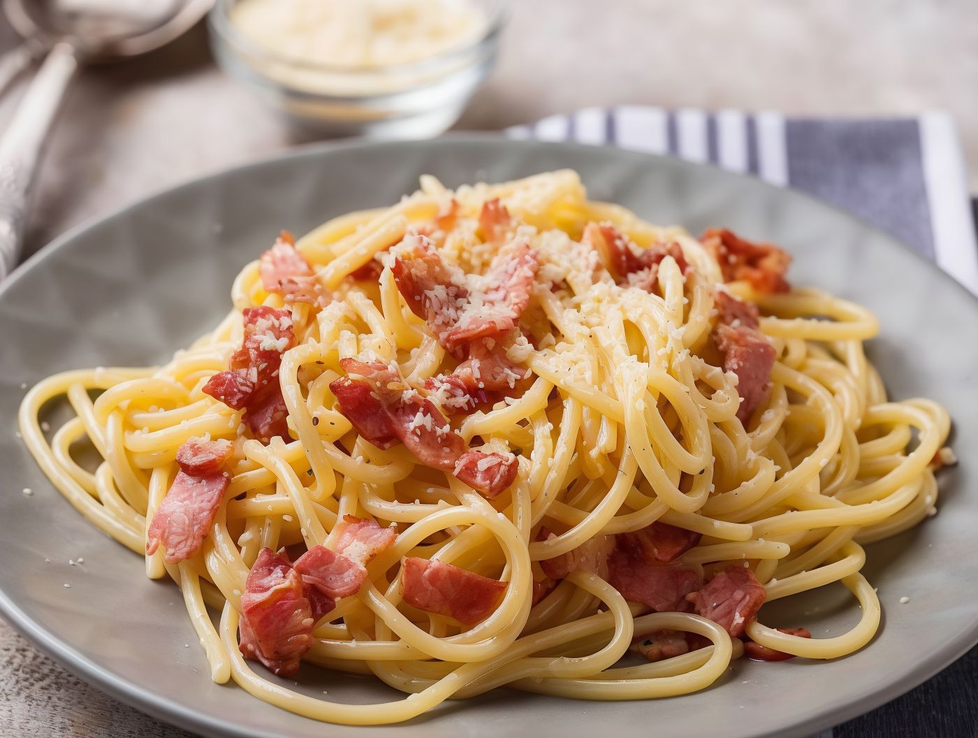 Pastrami Pasta With Pink Sauce