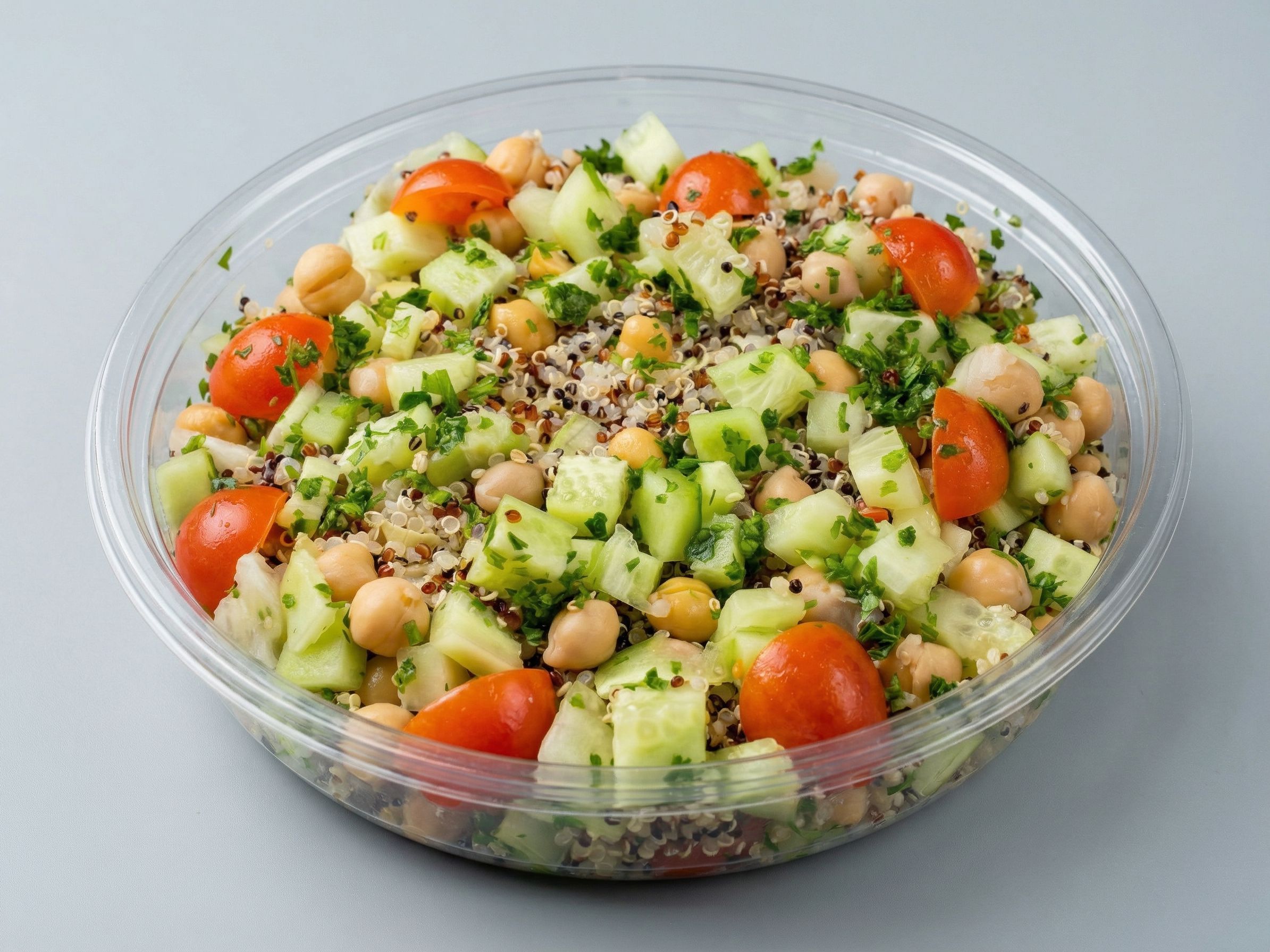 Chickpeas Quinoa Salad