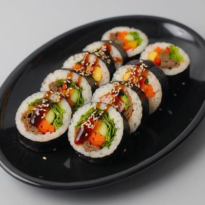VEGETABLE GIMBAP ROLL 6pcs