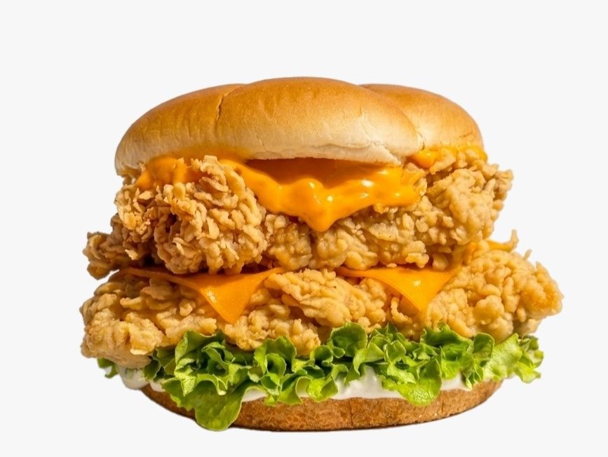 Double Mighty Zinger Sandwich