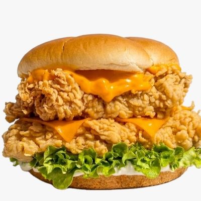 Double Mighty Zinger Sandwich