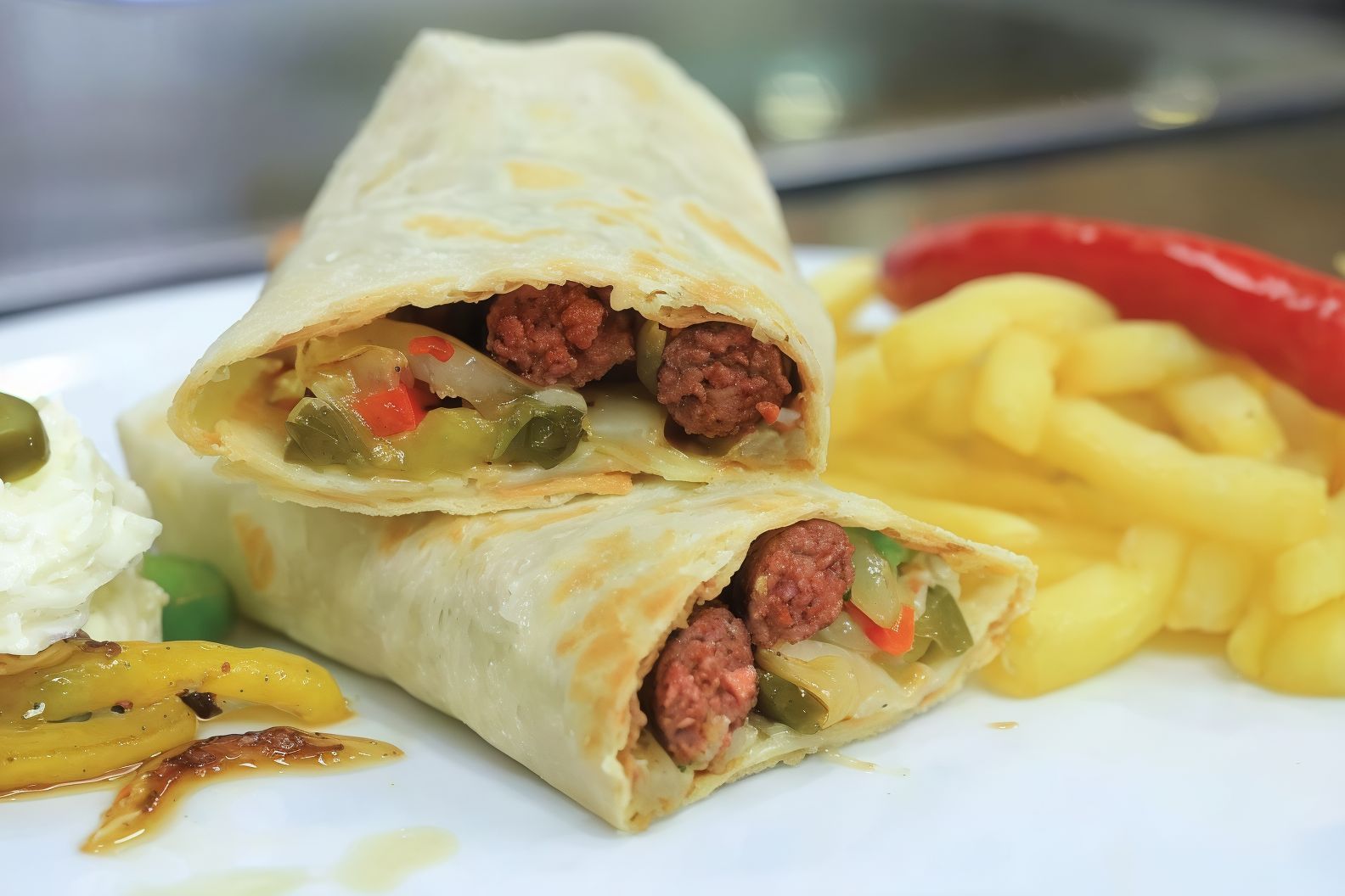 Sandwich Baladi sausage