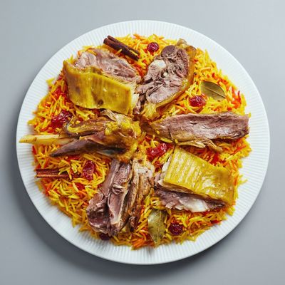 Mandi meat portion