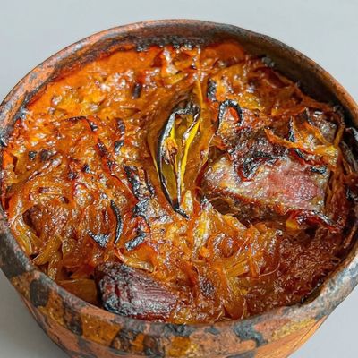 Okra Casserole With Meat
