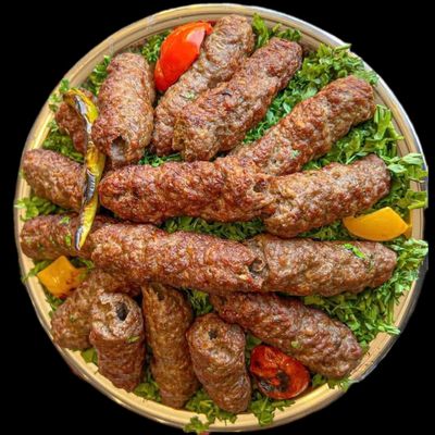 Half a kilo of grilled kofta.