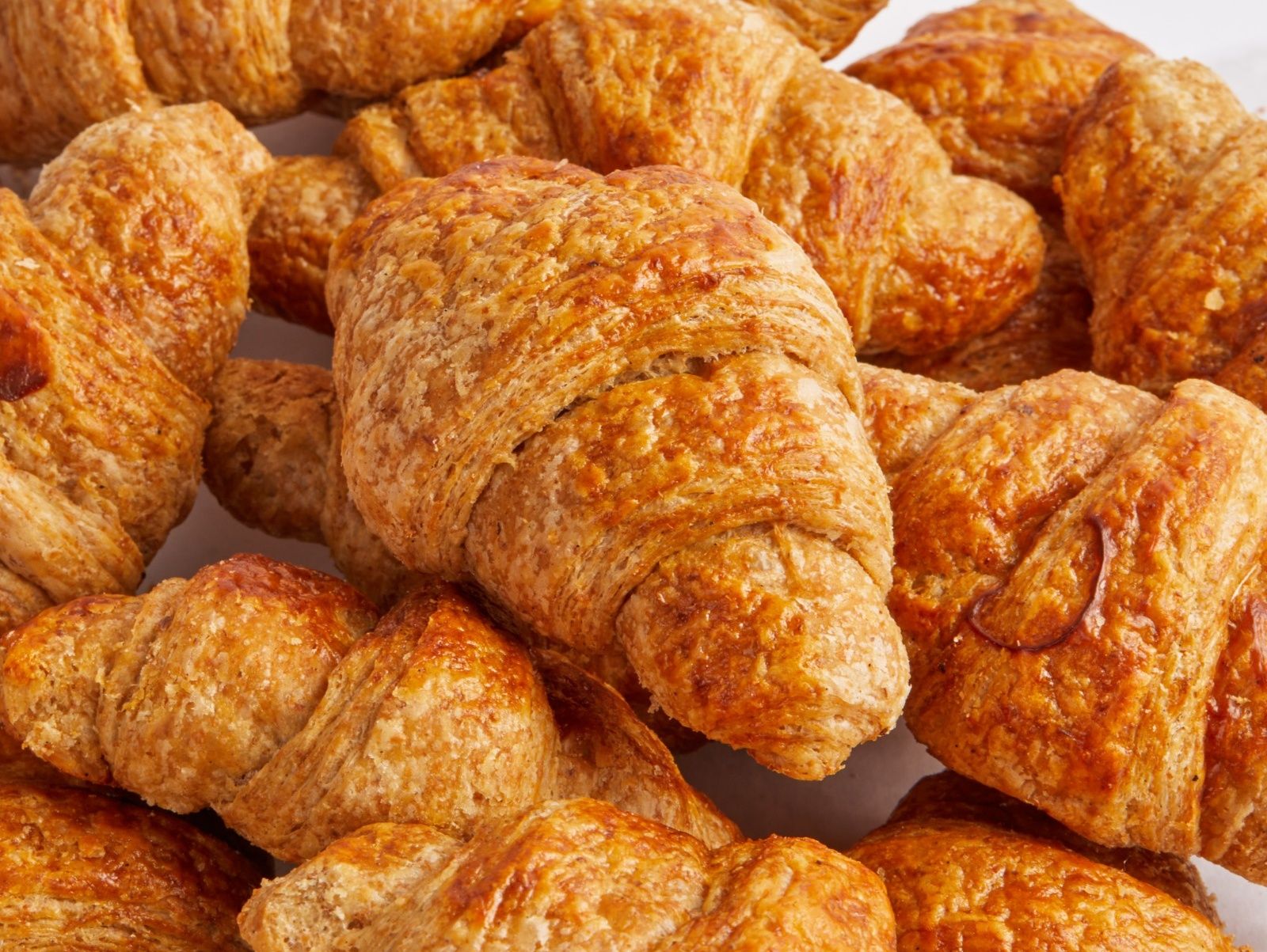 Mini Croissant Brown Plain Whole Wheat