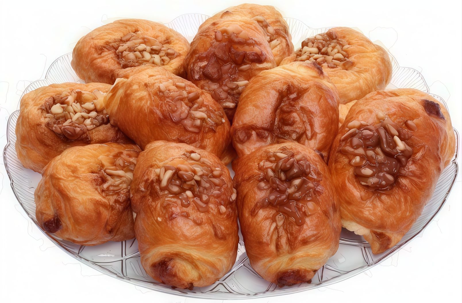 Mini brown croissant 250 gm