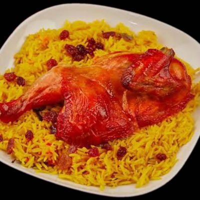 Whole Mandi Chicken + 2 Rice + Salads