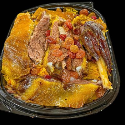 Super Kabsa or Biryani Meat Portion + Rice + Salads