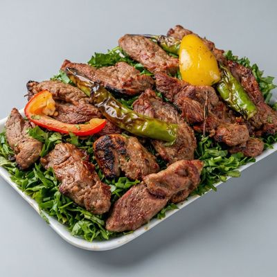 Half kilo grilled kebab.