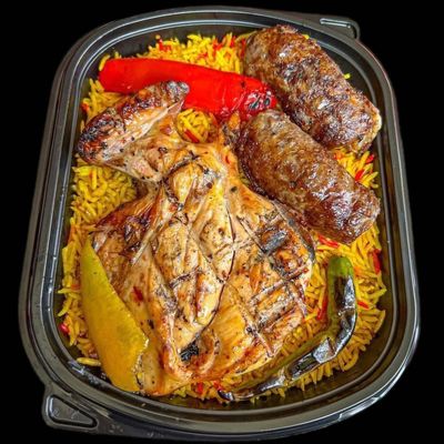 1/4 chicken with tarab