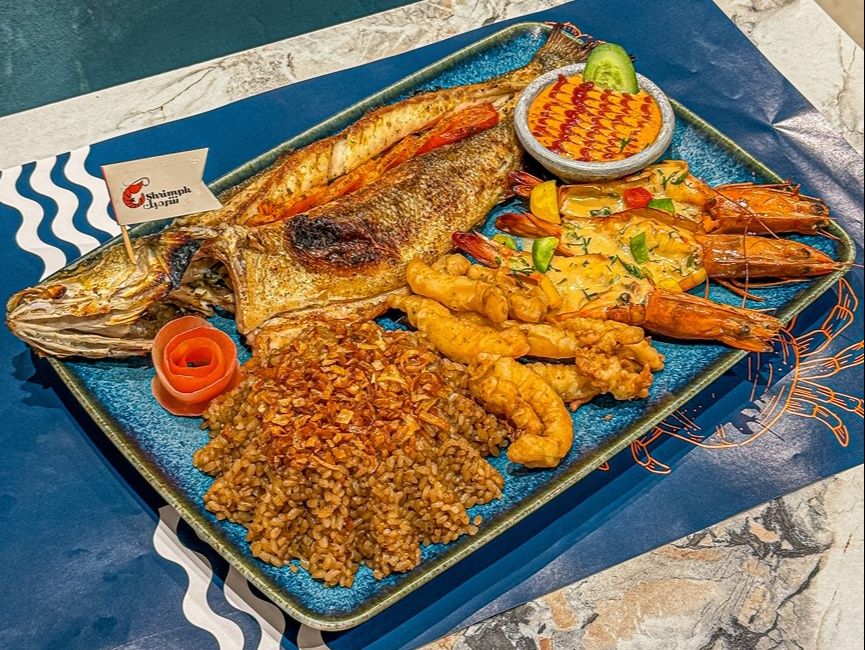 Sea bass meal