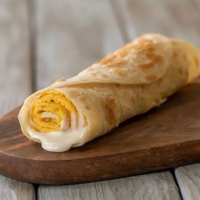 Chapati with eggs