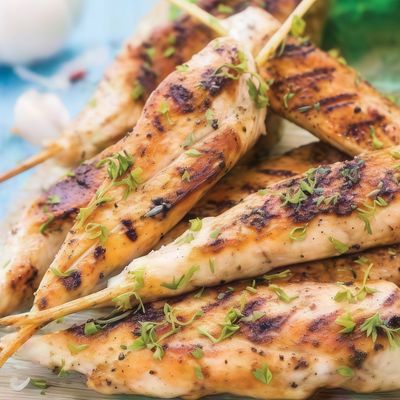 Charcoal Chicken breasts