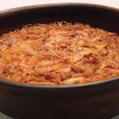 Plain Orzo Casserole