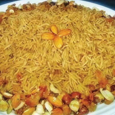 Basmati Rice with Liver and Nuts
