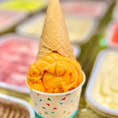 Mango ice cream