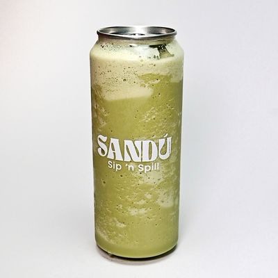 Ice pistachio matcha