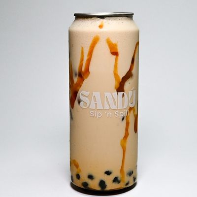 Brown sugar milk boba