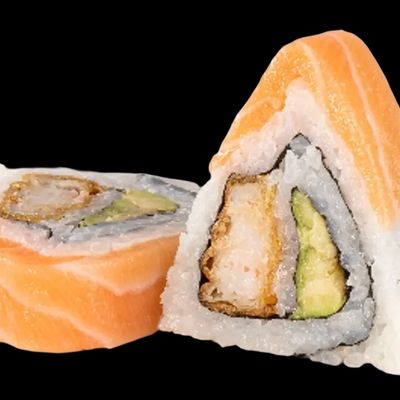 Salmon Sake Bermuda Maki Rolls