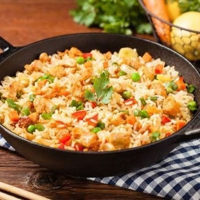 Vegetable fried rice