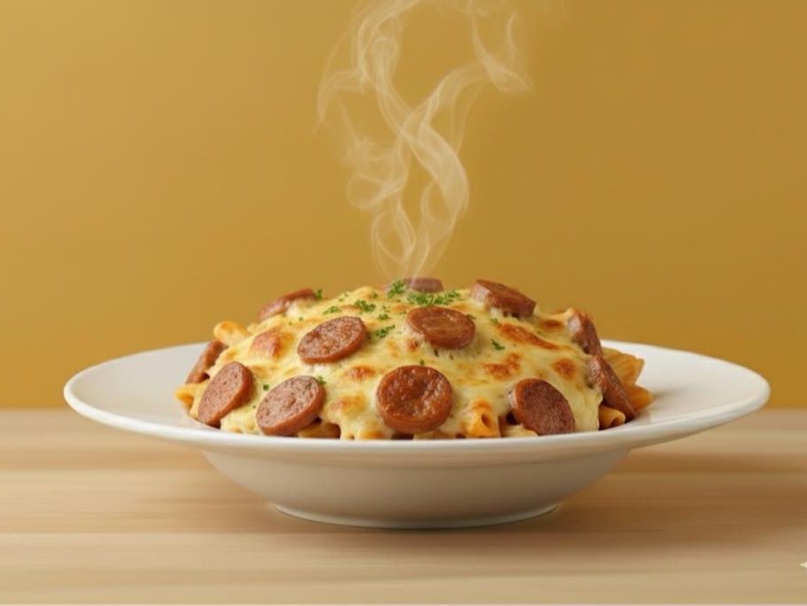 Béchamel sausage