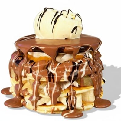 Melted Chocolate Pancake