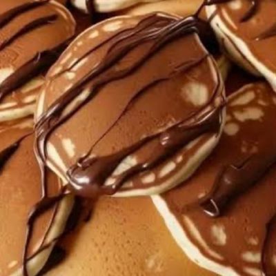 Mix (Nutella & White chocolate) Pancakes