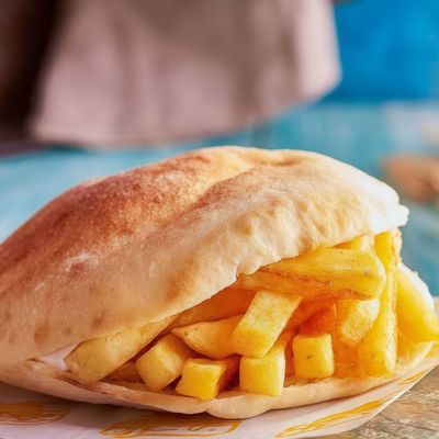 French Fries Sandwich