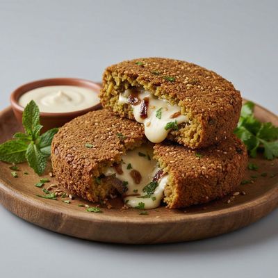 Large Cheddar taamia Patty